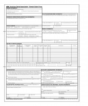 ADA Dental Claim Form, Laser-Cut Sheet (2012), 2500 per case